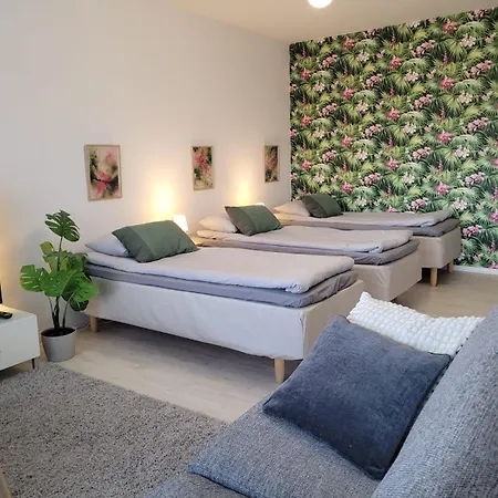Modern 70m2 Apartment, Downtown, Smart Tv, Sleeps Up To 8 People! Apartamento *